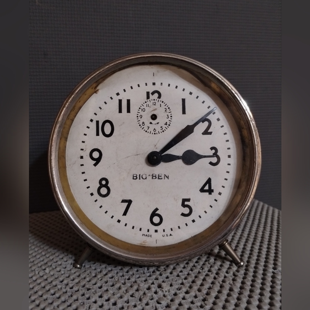 Antique 1919 Big Ben Alarm Clock